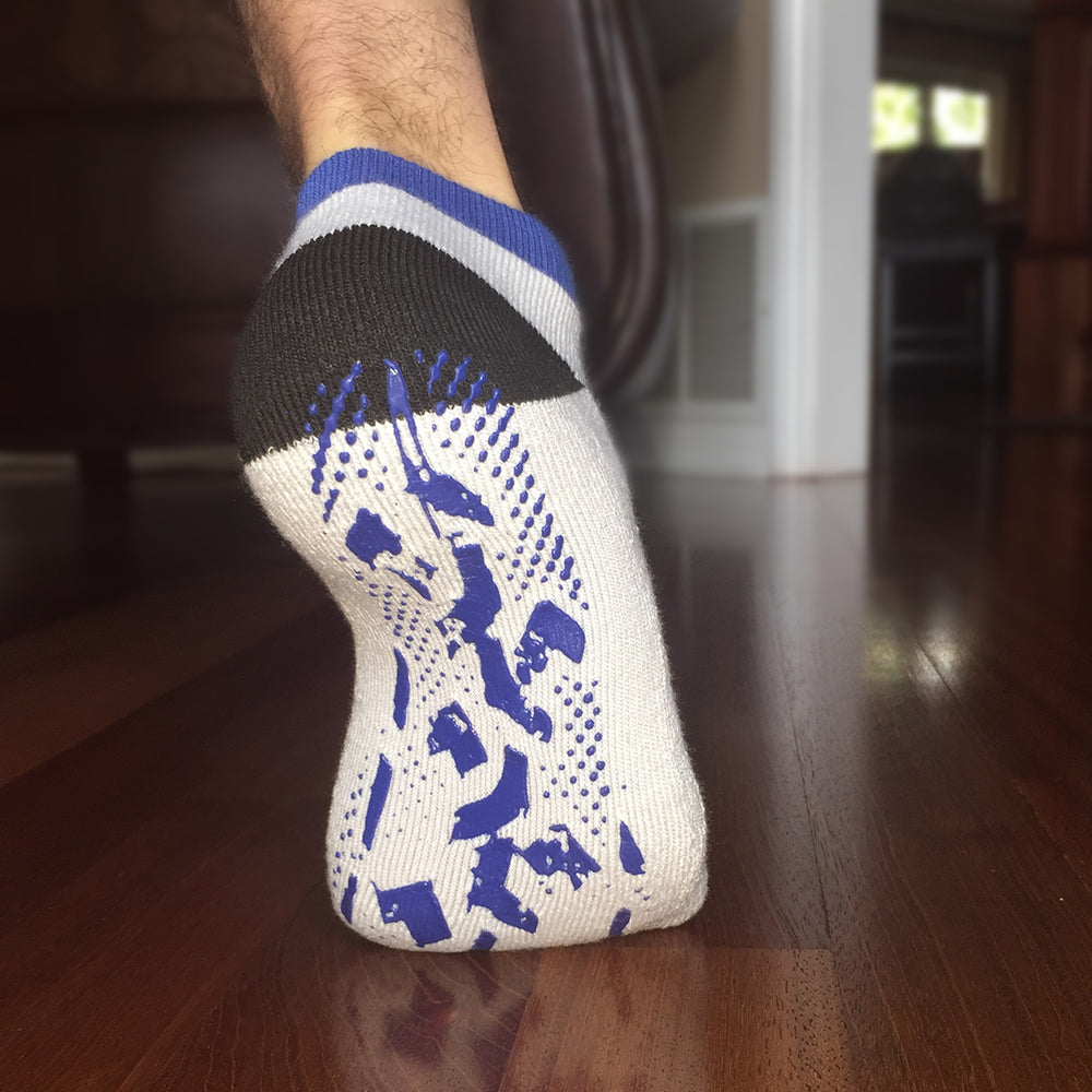 Best Socks for Hardwood or Tile Floors, Yoga, Pilates, or the Hospital - Stay Safe and Keep your Grip!